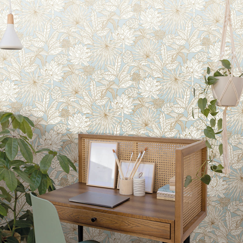 Hawai Wallpaper - 5 Colours NZ-Wallpaper