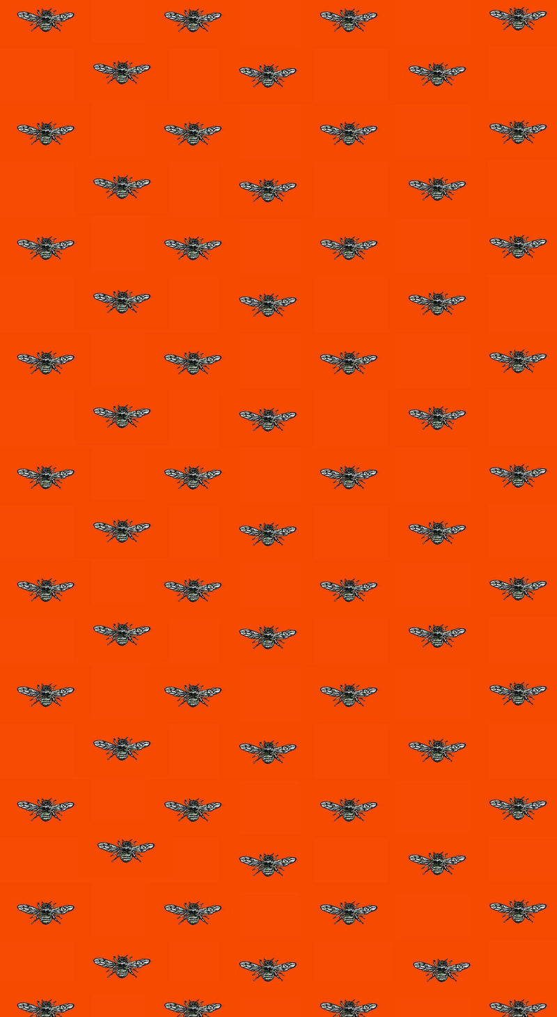 Hewson Bee Wallpaper - Customisable