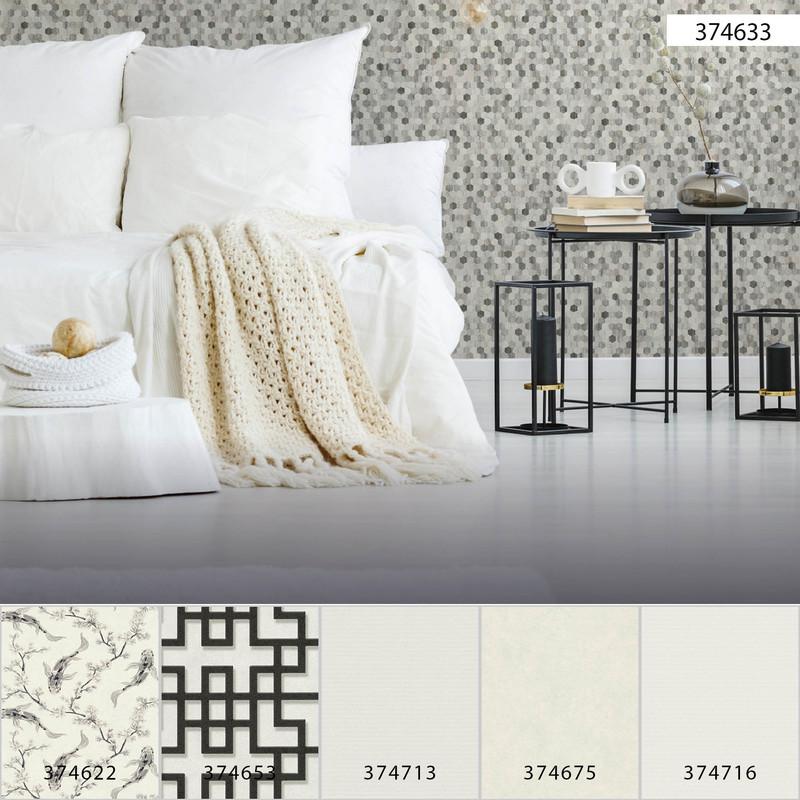 Honeycomb Mosaic Wallpaper - 3 Colours NZ-Wallpaper