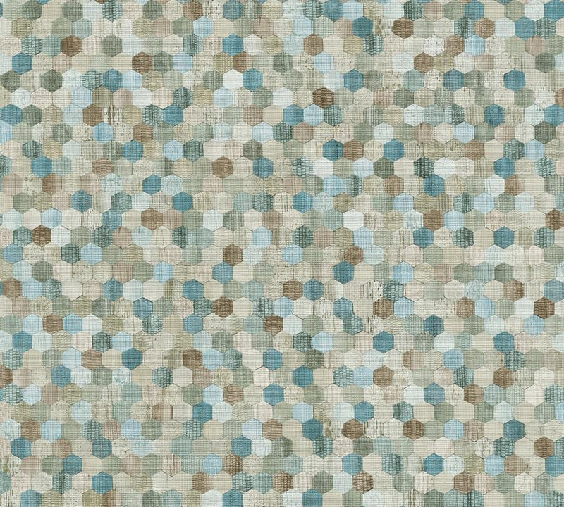 Honeycomb Mosaic Wallpaper - Discontinuing