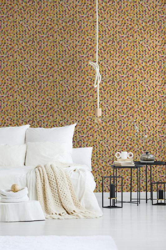 Honeycomb Mosaic Wallpaper - 3 Colours NZ-Wallpaper