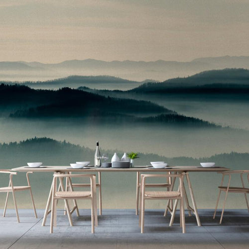 Horizon Mural Wallpaper - 2 Colours NZ-Mural