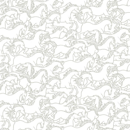 Stampede -  Florence Broadhurst Wallpaper  - Wide Vinyl