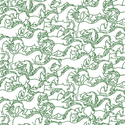 Stampede -  Florence Broadhurst Wallpaper  - Wide Vinyl