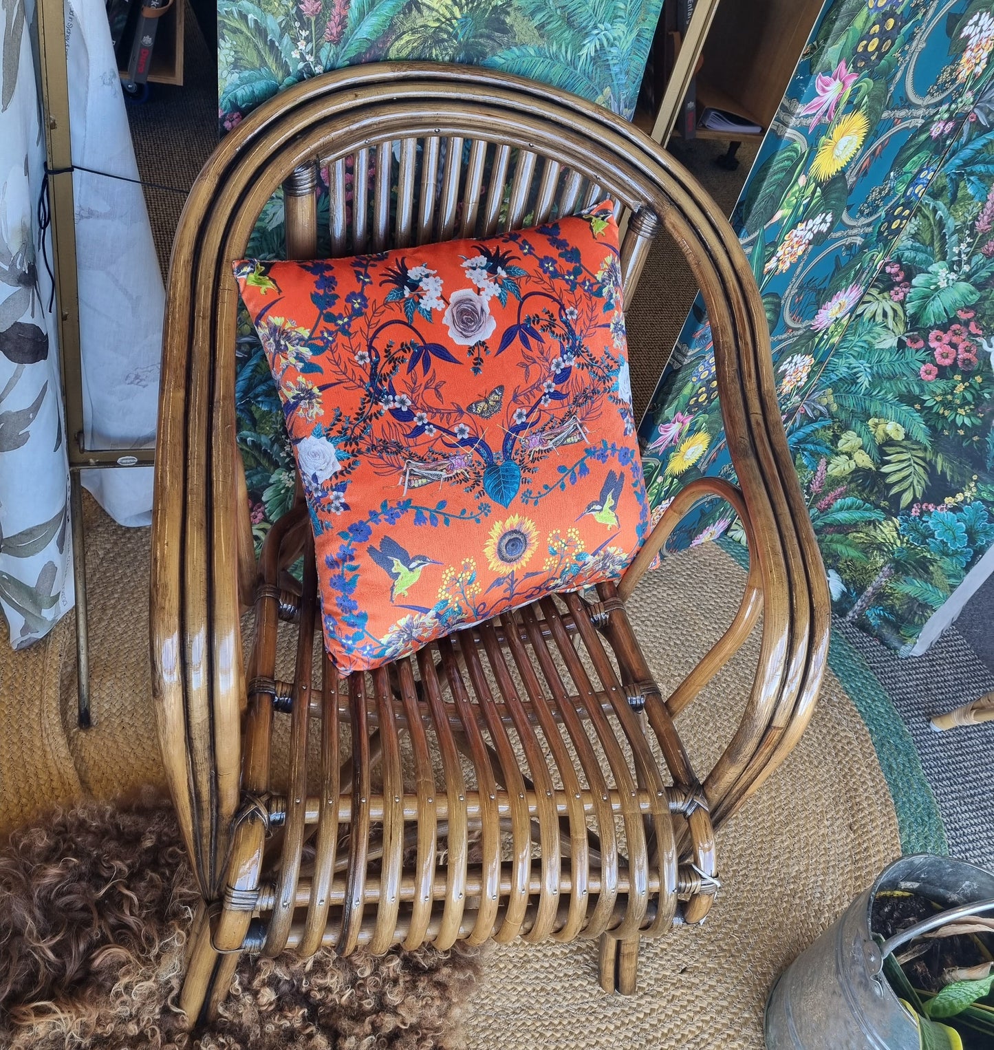 Truro Cane Furniture - Armchair SALE -ASK US FOR A DELIVERY QUOTE