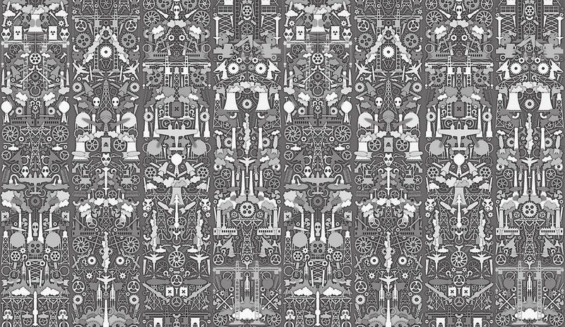 Industry & Perished Wallpaper by Studio Job 2 Styles & Colours NZ-Wallpaper
