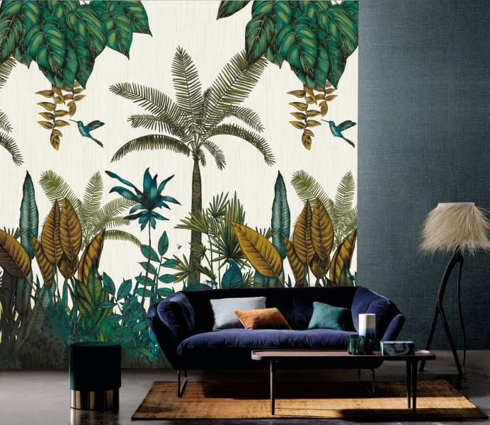 Ipanema Wallpanel Mural Wallpaper - 3 colours NZ-Wallpaper