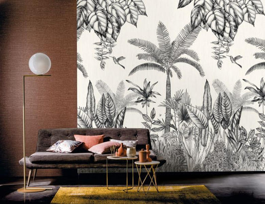 Ipanema Wallpanel Mural Wallpaper - 3 colours NZ-Wallpaper