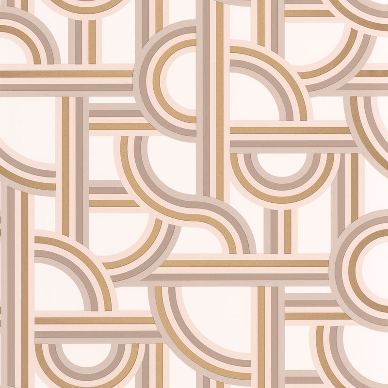 Impass Art Deco Wallpaper