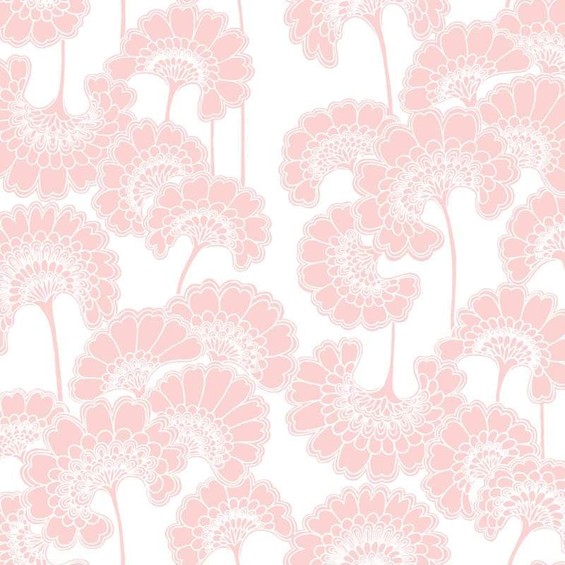 Japanese Floral Fabric - Macaron