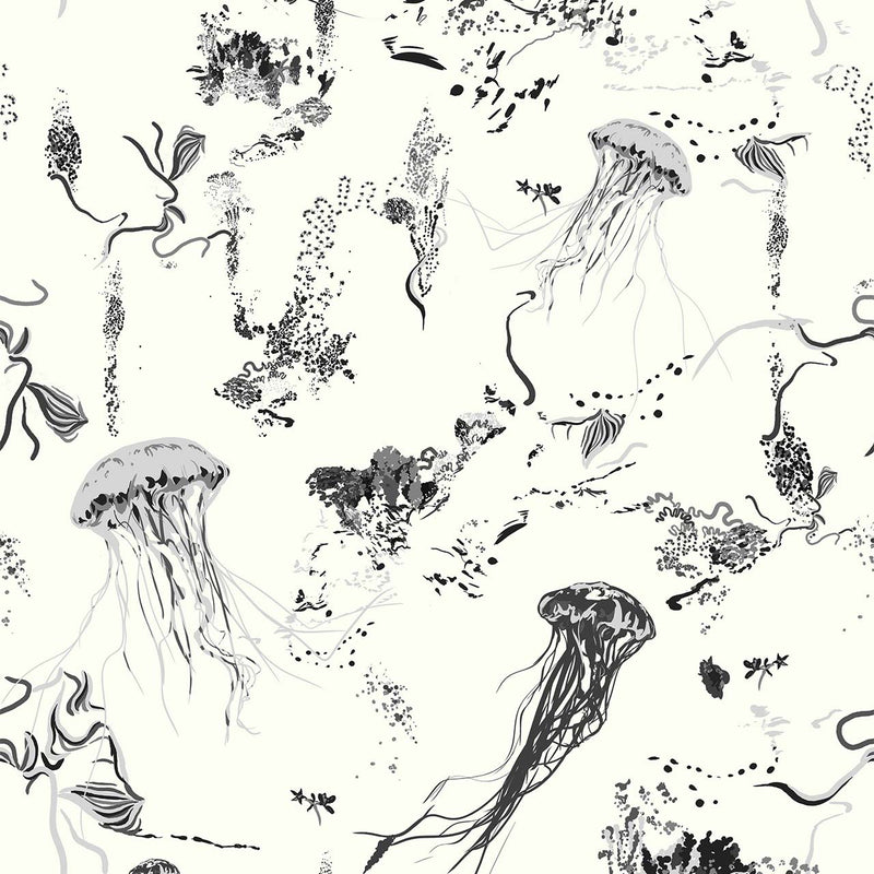 Jellyfish Wallpaper - 4 Colours