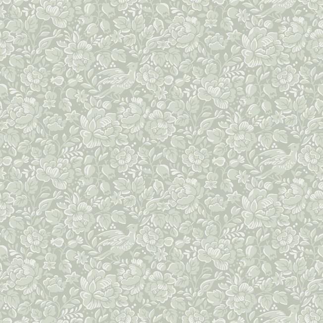 Jenny Floral Wallpaper - Sage Green