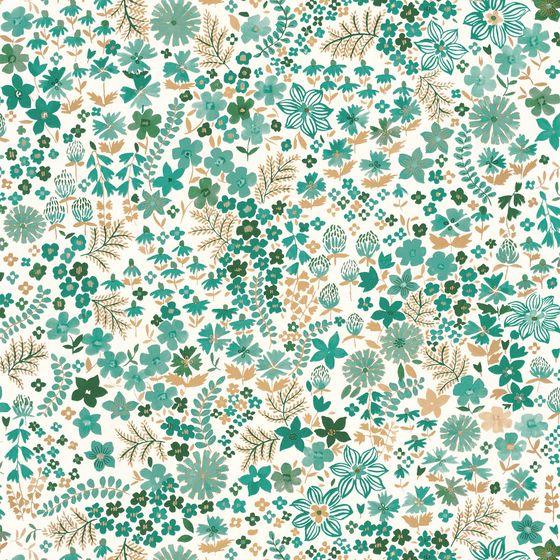 June Flower Power Wallpaper - 3 Colours