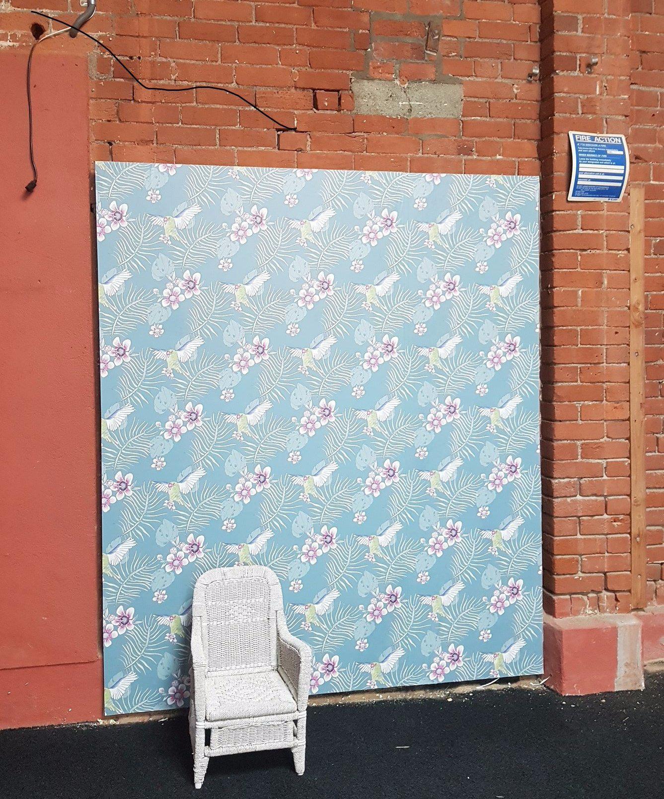 Kakariki Parrots - Mural - 3 Colours NZ-Mural