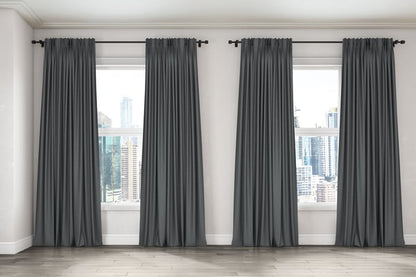 Kanso Stonewash Curtain Fabric