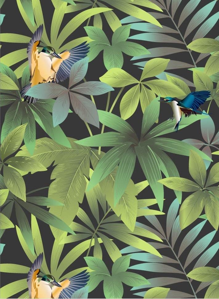 Kingfisher - NZ Custom Mural Wallpaper