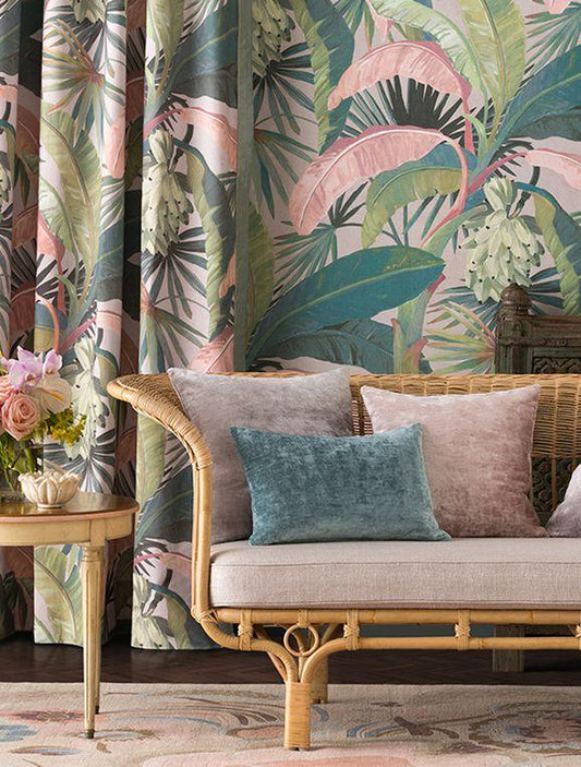 La Palma Tropical Fabric NZ-Curtain Fabric