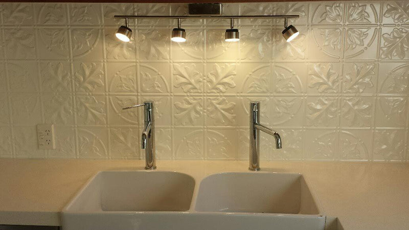 Large Maple Pressed Tin