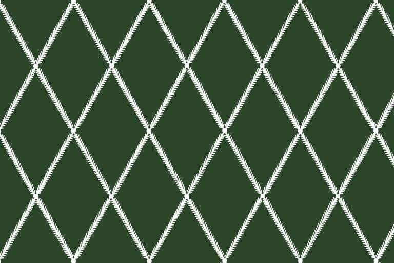 Lattice Leaf Fabric - Fern