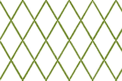 Lattice Leaf - Fabric - Lime