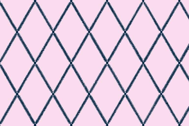 Lattice Leaf Fabric - Nightglow