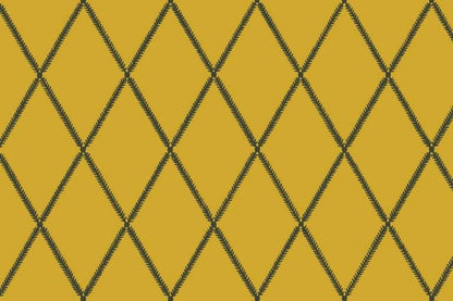 Lattice Leaf Fabric - Pollen