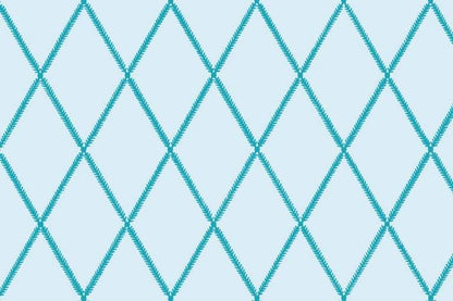 Lattice Leaf Fabric -Splash