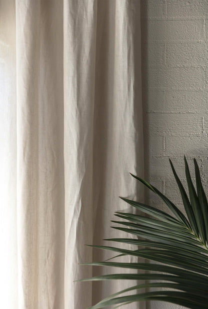 Linen Sanctuary Curtain Fabric - 13 Colours