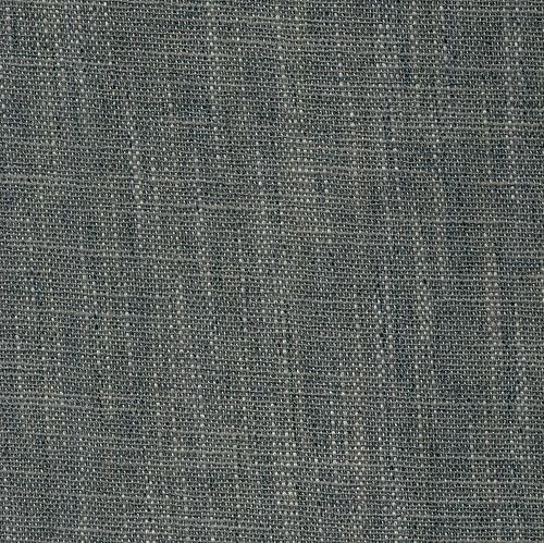 Linen Look Curtain Fabric - Gunmetal