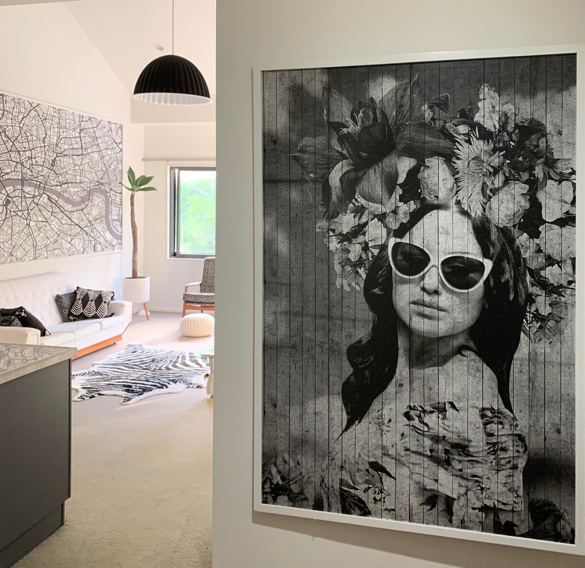 Havana Wallpaper - Black + White Customers Photo
