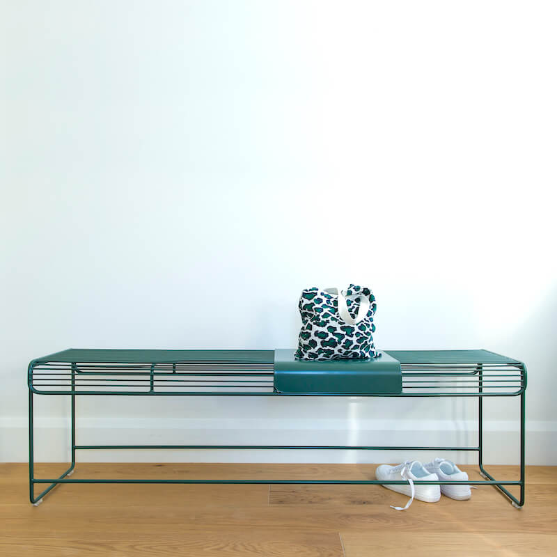 Benmore Stainless Steel Bench Seat - Outdoor
