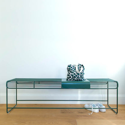 Benmore Stainless Steel Bench Seat - Outdoor