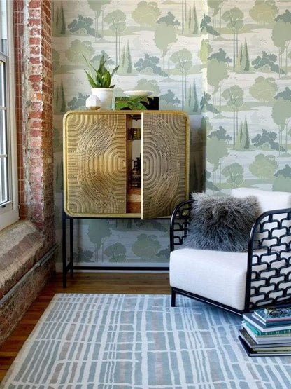Macarthur Park Florence Broadhurst Wallpaper NZ-Wallpaper