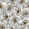Mackenzie Country Wallpaper - Cream/Gold/Black