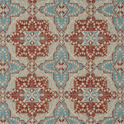 Majorelle Fabric- Turquoise