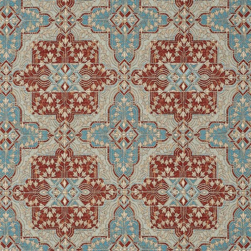 Majorelle Fabric- Turquoise