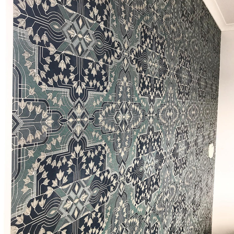 Majorelle Wallpaper - Customers Photo