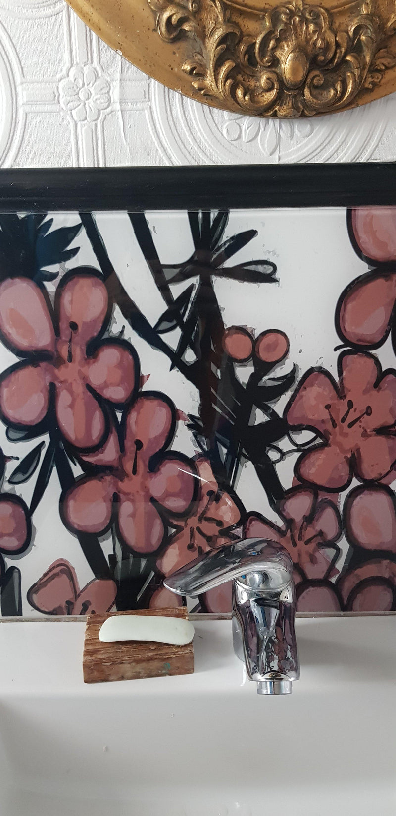 Manuka Flower - Custom Glass Splashback