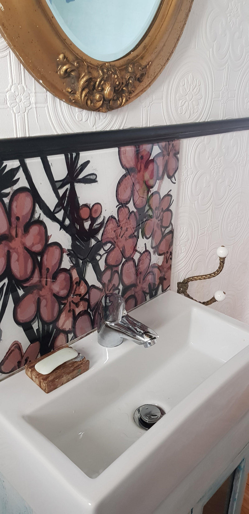 Manuka Flower - Custom Glass Splashback