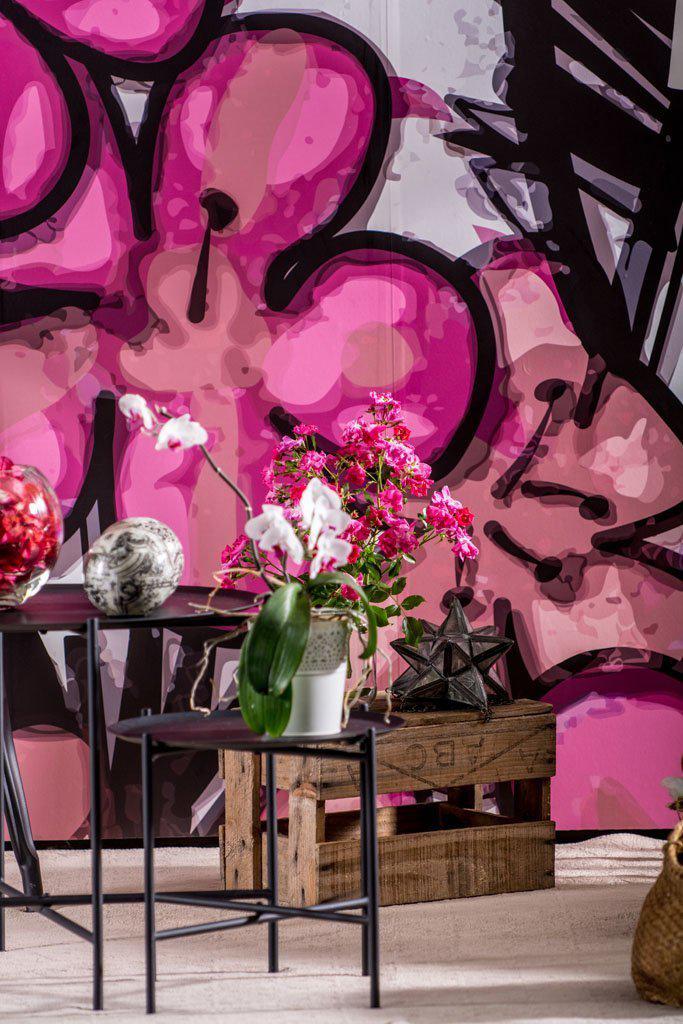 Manuka Flower - Custom Sized Wallpaper Mural (per m2)