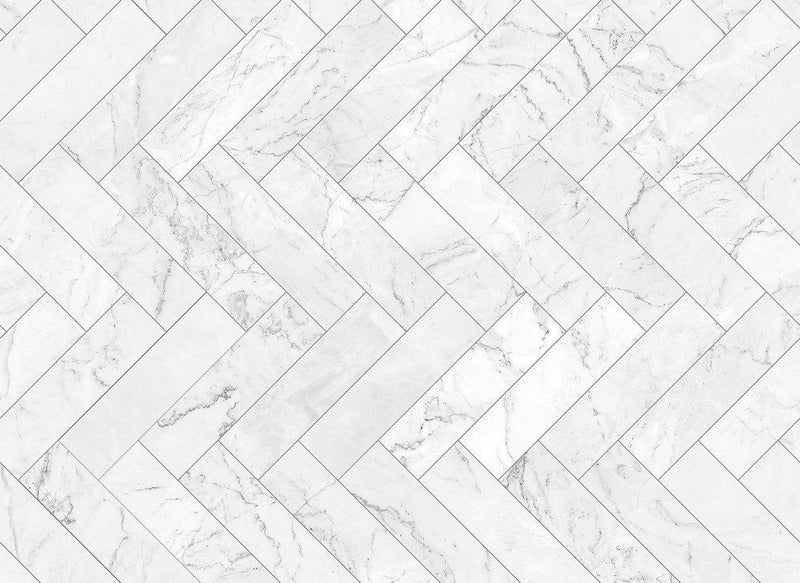 Marble tiles mural full pattern
