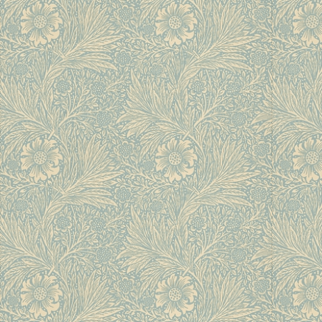 Marigold Wallpaper - Blue
