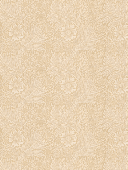 Marigold Wallpaper - Cream/Peach
