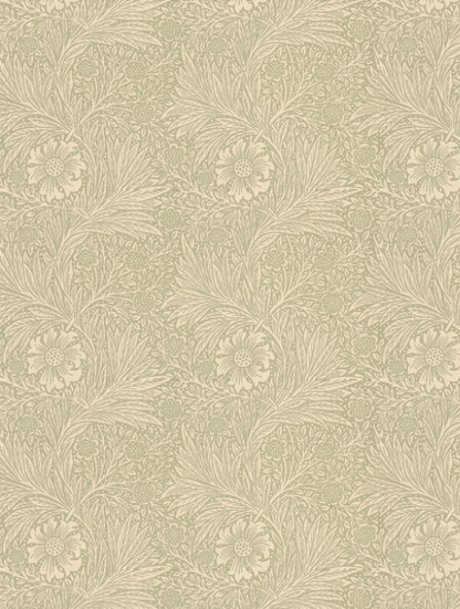 Marigold Wallpaper - Grey