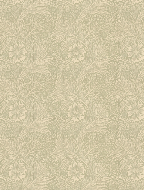 Marigold Wallpaper - Grey