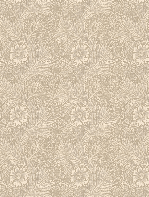 Marigold Wallpaper - Taupe/Grey