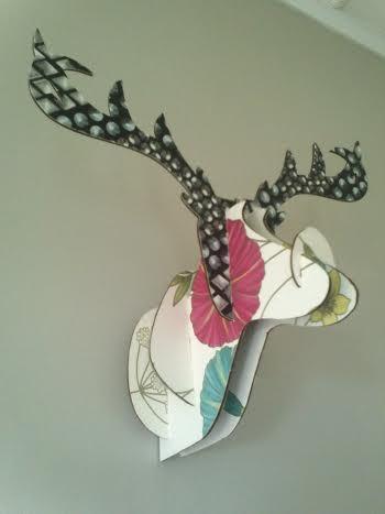 Miranda Wallpaper - Deer Head