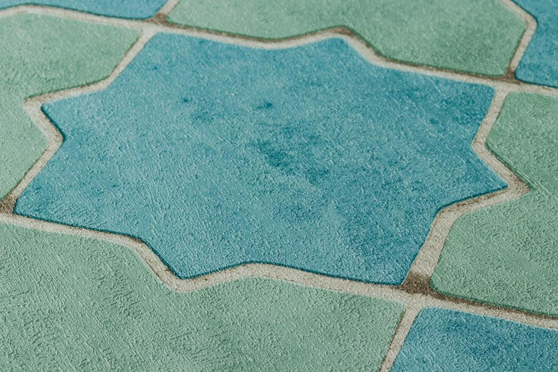Moroccan Tile Wallpaper - 5 Colours NZ-Wallpaper