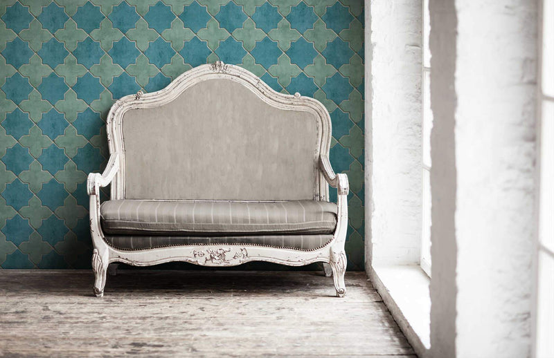 Moroccan Tile Wallpaper - 5 Colours NZ-Wallpaper