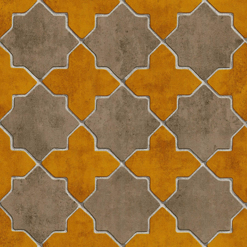 Moroccan Tile Wallpaper - 5 Colours